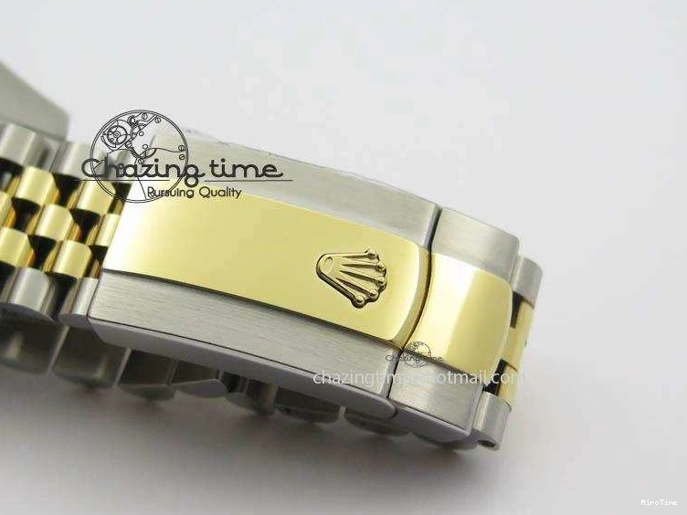 MiroTime 0115 DateJust II 41mm SS YG BP Maker Best Edition Gold Dial On New Version Jubilee Bracelet A Premium 3603